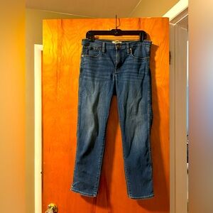 Madewell Stove Pipe Jeans ( Cropped )